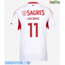 Camisa de time de futebol Benfica Dodi Lukebakio #11 Replicas 3º Equipamento 2025-26 Manga Curta